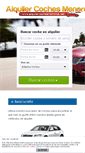 Mobile Screenshot of alquilercochesmenorca.net
